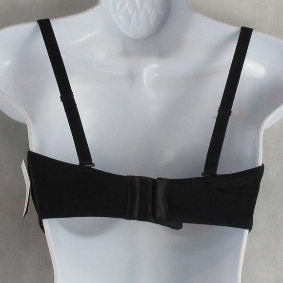 GAP GapBody Women's Everyday Essentials Multiway T-Shirt Bra, True Black, 32D - Picture 2 of 8